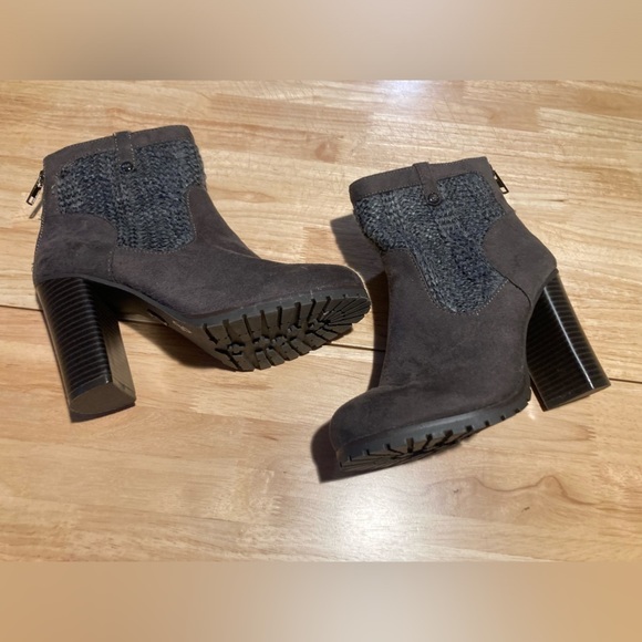 Juicy Couture Shoes - Juicy couture heeled boots in a size 7 medium with approximately a 3 inch heel
